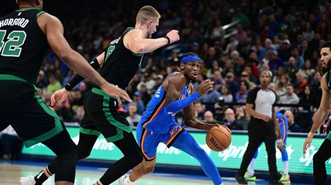 Hasil NBA : Thunder Tundukkan Celtics, Gilgeous-Alexander Menunjukkan Gemilang