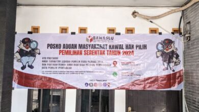 Bawaslu Lampung Selatan Luncurkan Posko Kawal Hak Pilih