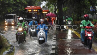 Waspadai hujan disertai angin kencang landa berbagai wilayah Ibukota Nusantara