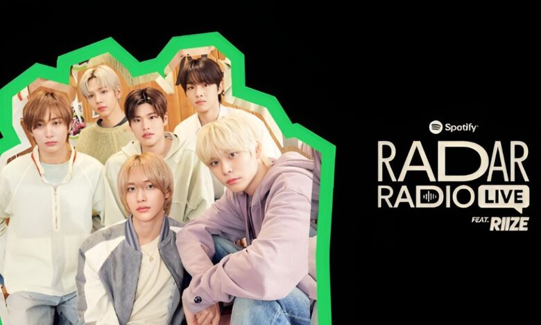 Spotify penghargaan RADAR Radio Live sama-sama RIIZE pada 10 Juli